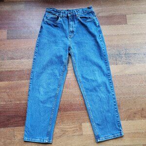 L.L. Bean Medium Wash High Rise Relaxed Fit Jeans Size 10 Petite